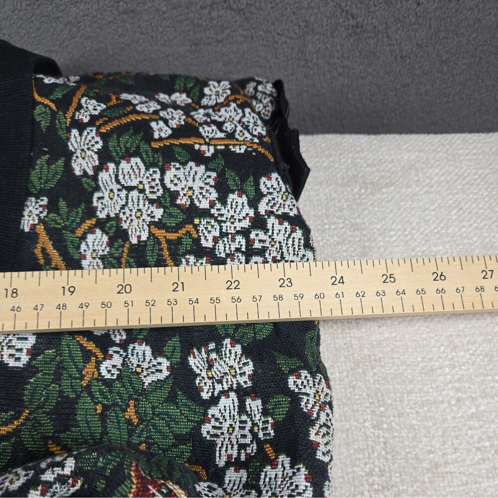 Vintage Bob Timberlake Large Bag Tapestry Fabric Tote Bird Flowers Travel - Picture 5 of 16